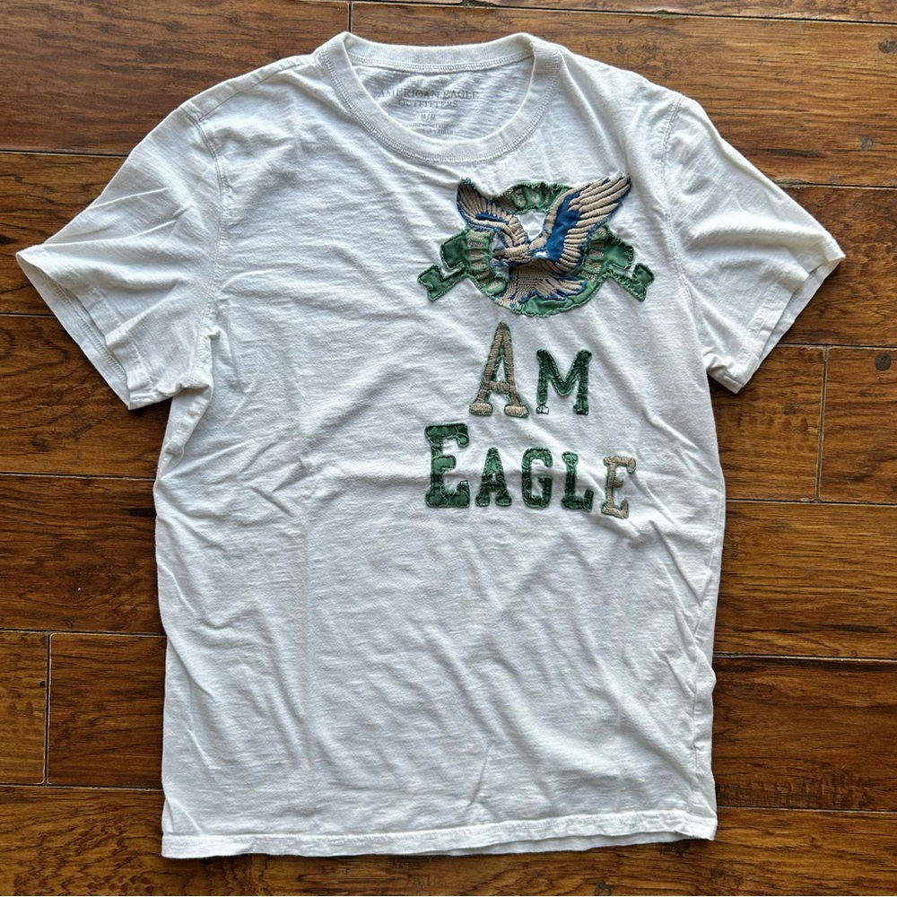 American Eagle Athletic Fit Men’s Medium T Shirt Short Sleeve Skater Grunge Y2K